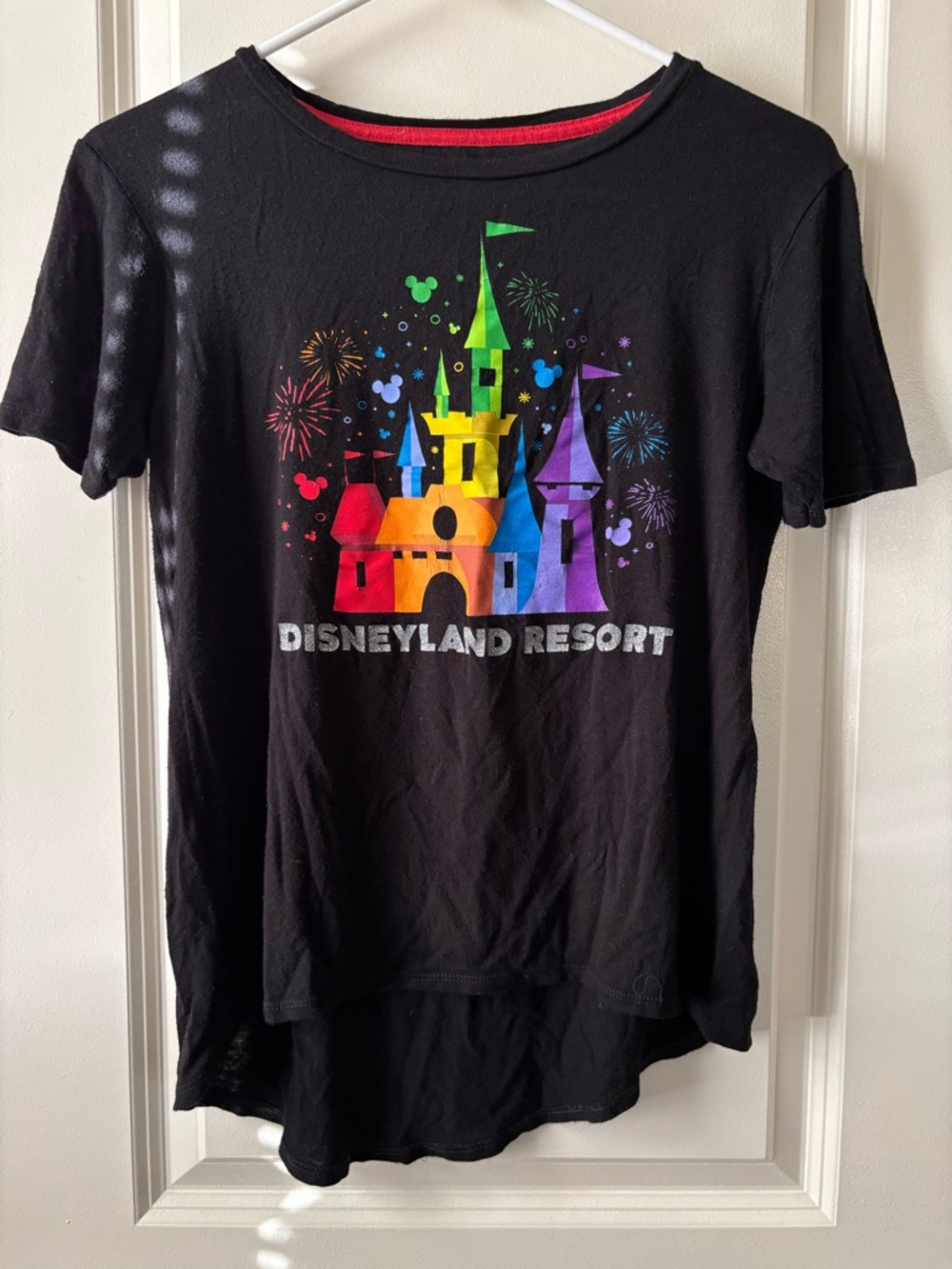 DISNEY Kids Disneyland Resort T Shirt size L Short Sleeve Tee Girls